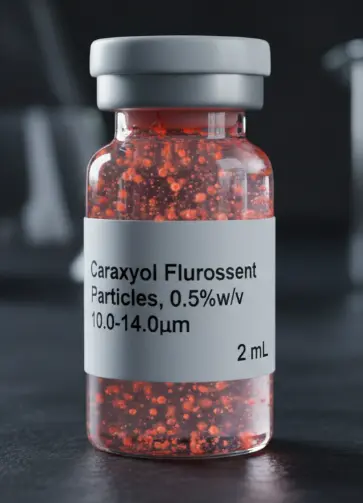 Carboxyl Fluorescent Particles, Nile Red, 0.5%w/v, 10.0-14.0µm