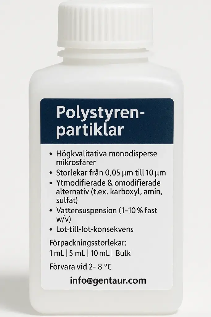 Carboxyl Polystyrene Particles, Crosslinked, 40.0-45.0µm, 1%w/v, 10mL